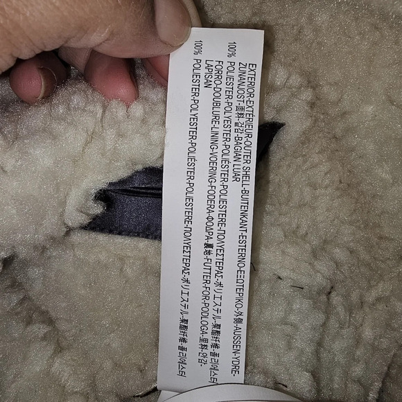 Zara Men faux sherpa winter coat size XLarge - Picture 11 of 12